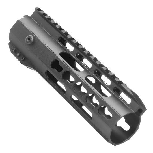 Nuprol BOCCA Series II M4 Aluminium KeyMod Rail Handguard 7 Zoll S-AEG schwarz Bild 1