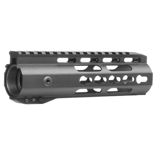 Nuprol BOCCA Series II M4 Aluminium KeyMod Rail Handguard 7 Zoll S-AEG schwarz Bild 2
