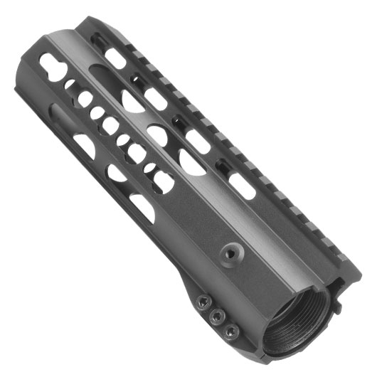 Nuprol BOCCA Series II M4 Aluminium KeyMod Rail Handguard 7 Zoll S-AEG schwarz Bild 3