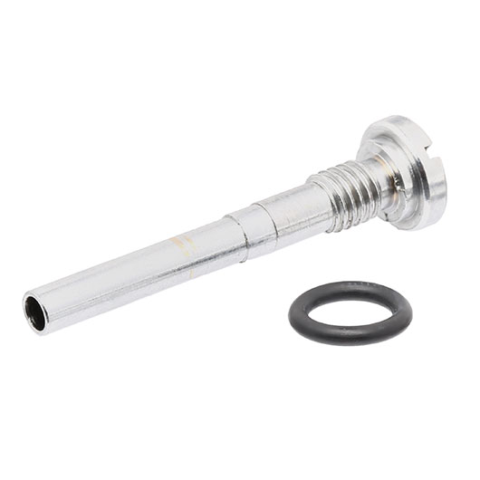 Evolution Einfllventil / Inlet Valve f. Tokyo Marui Hi-Capa 5.1 GBB Magazine silber