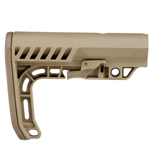 Nuprol M4 AXE Retractable Schaft f. M4 Stock-Tubes tan Bild 2