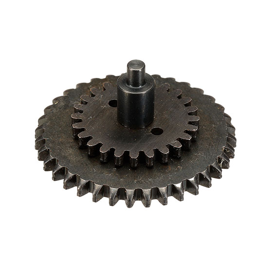 G&G Stahl Spur Gear Zahnrad f. G&G 12:1 High Speed Gear Set schwarz