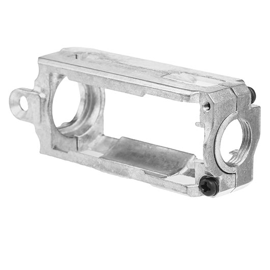 ICS L85 / L86 Part # Aluminium Motorhalterung inkl. Schrauben silber ML-18 Bild 1