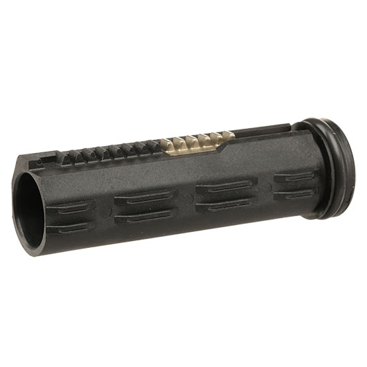 ICS Reinforced High Torque Polymer Halbzahn Piston + Polycarbonate Piston Head Set schwarz Bild 2