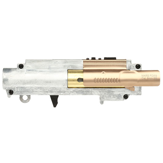 ICS CXP-MARS PDW9 Split-Design Gearbox M110 komplett oben silber MA-463A - Master Mods Upgrade Bild 5
