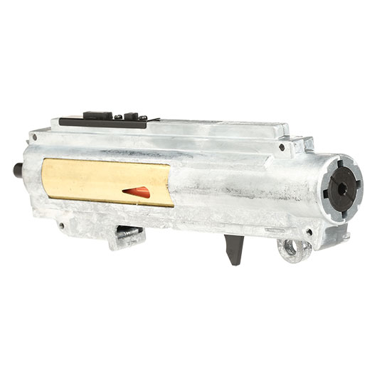 ICS M4 / M16 Split-Design Gearbox M110 komplett EBB / QD-Version oben silber MA-442 Bild 3