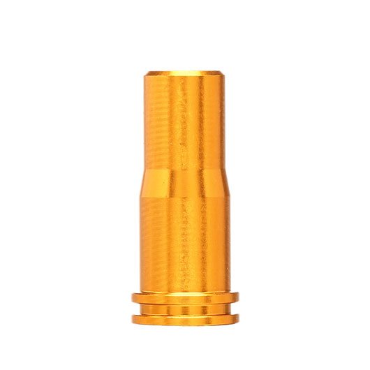 ICS Aluminium CNC Nozzle mit O-Ring 20,95 mm f. M4 / M16 S-AEG Gewehre orange Bild 2