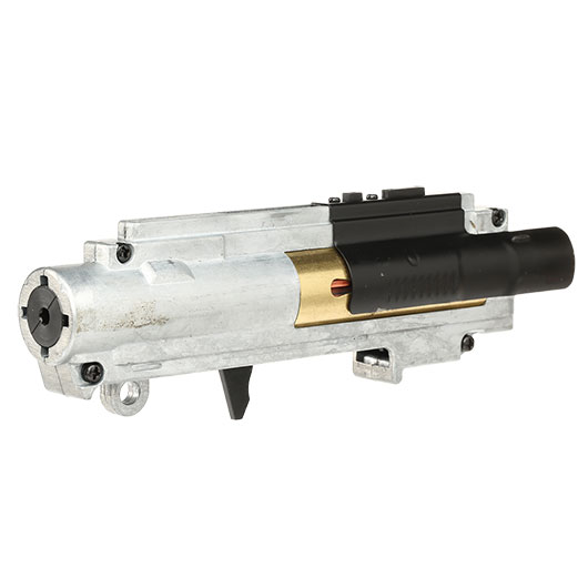 ICS M4 / M16 Split-Design Gearbox M120 komplett EBB / QD-Version oben silber MA-193 Bild 2