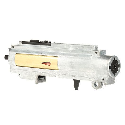 ICS M4 / M16 Split-Design Gearbox M120 komplett EBB / QD-Version oben silber MA-193 Bild 3