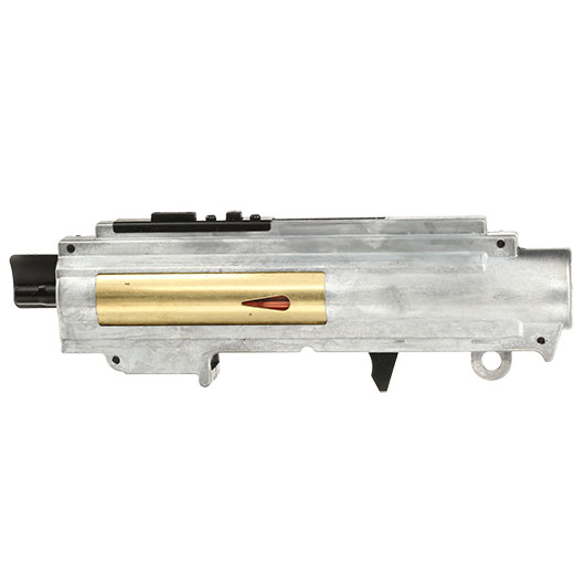 ICS M4 / M16 Split-Design Gearbox M120 komplett EBB / QD-Version oben silber MA-193 Bild 4