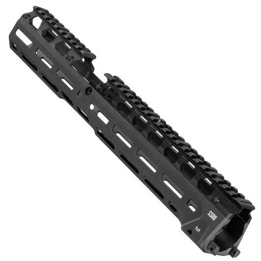 VFC T91 SOC SSRB 13,7 Zoll M-LOK Aluminium Handguard f. VFC T91 GBB Gewehre schwarz Bild 3