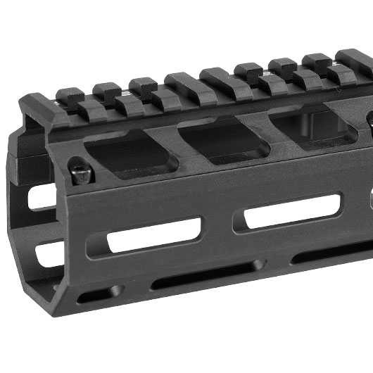 VFC T91 SOC SSRB 13,7 Zoll M-LOK Aluminium Handguard f. VFC T91 GBB Gewehre schwarz Bild 6