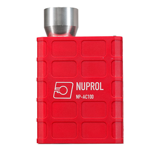 Nuprol AC100 Chronograph mit eingebautem Akku f. Airsoft rot Bild 4