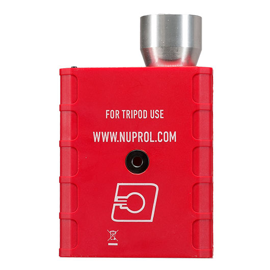 Nuprol AC100 Chronograph mit eingebautem Akku f. Airsoft rot Bild 5