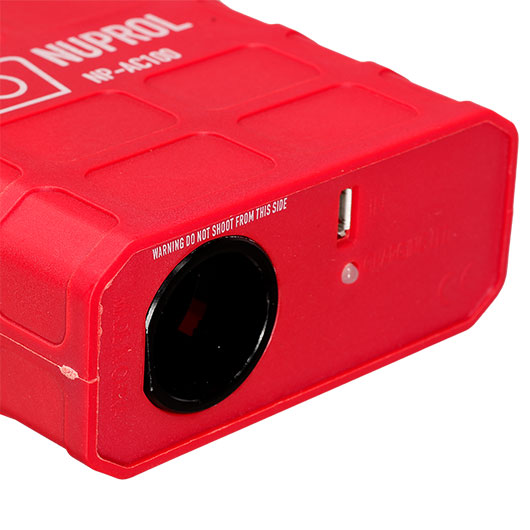 Nuprol AC100 Chronograph mit eingebautem Akku f. Airsoft rot Bild 9