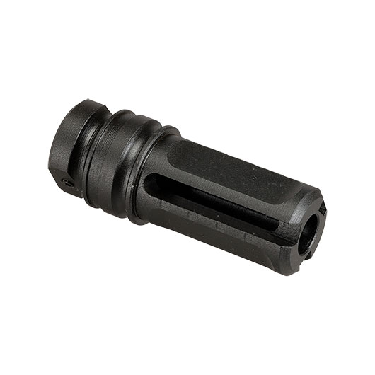 G&G S-Series Type 12 Stahl Flash-Hider schwarz 14mm- Bild 1