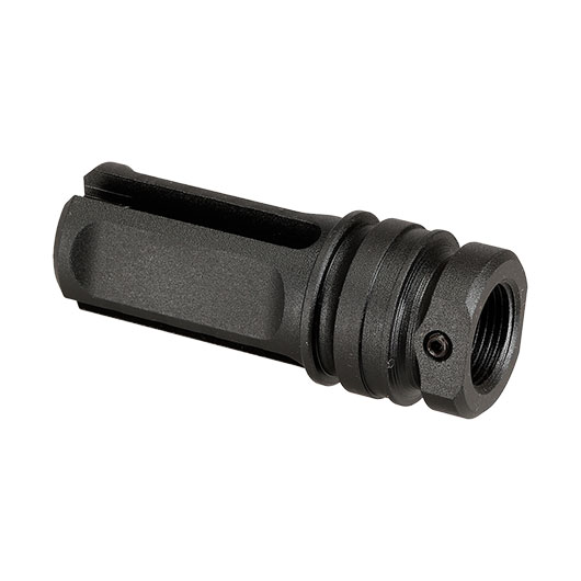 G&G S-Series Type 12 Stahl Flash-Hider schwarz 14mm- Bild 3