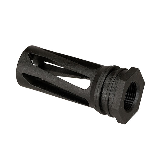 G&G S-Series Type 11 Stahl Flash-Hider schwarz 14mm- Bild 3