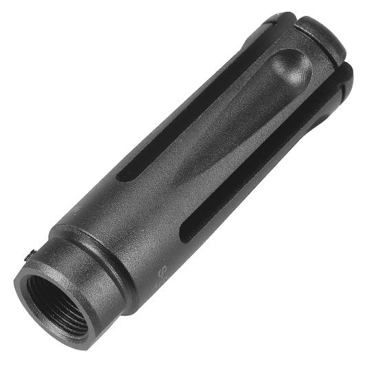 G&G S-Series Type 8 Stahl Flash-Hider schwarz 14mm- Bild 2