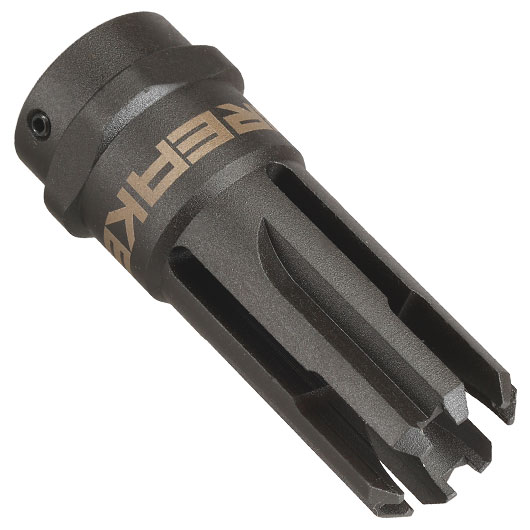 G&G Wind Breaker Type Stahl Flash-Hider schwarz 14mm- Bild 1