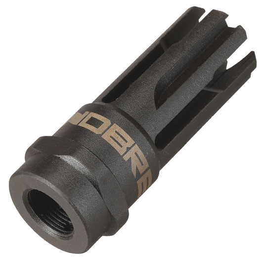 G&G Wind Breaker Type Stahl Flash-Hider schwarz 14mm- Bild 2