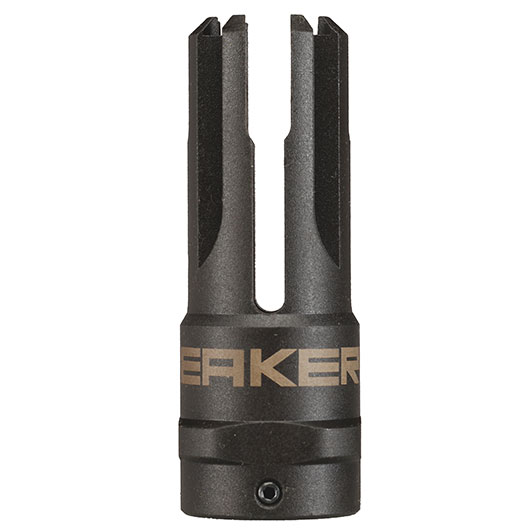 G&G Wind Breaker Type Stahl Flash-Hider schwarz 14mm- Bild 4