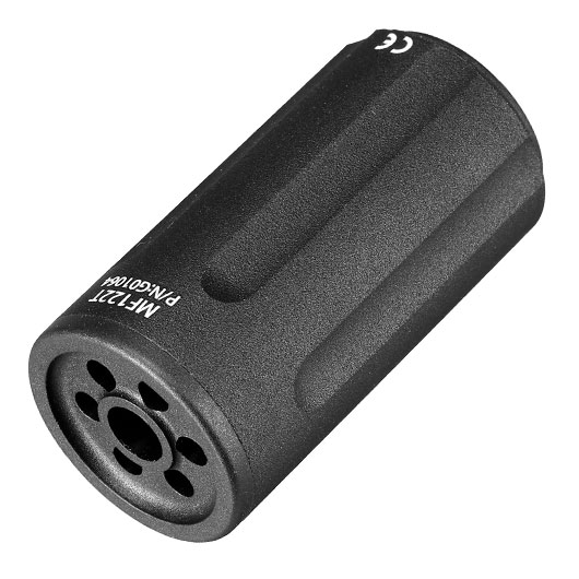 G&G MF122T Aluminium Micro Tracer / Muzzle Flasher Unit inkl. integriertem Akku 14mm- schwarz Bild 1