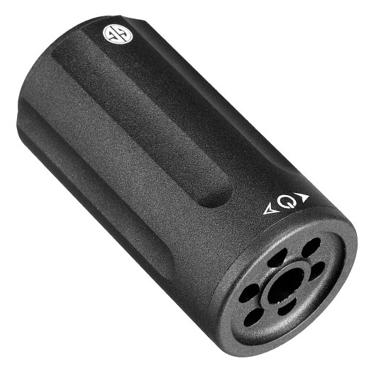 G&G MF122T Aluminium Micro Tracer / Muzzle Flasher Unit inkl. integriertem Akku 14mm- schwarz Bild 2