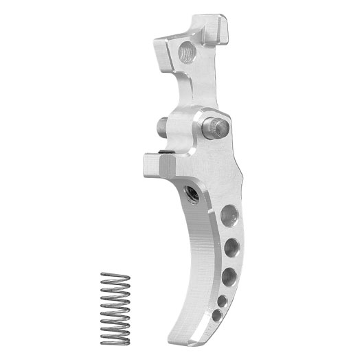 Speed Airsoft M4 / M16 Standard Aluminium Tunable Abzug f. HPA-Systeme silber