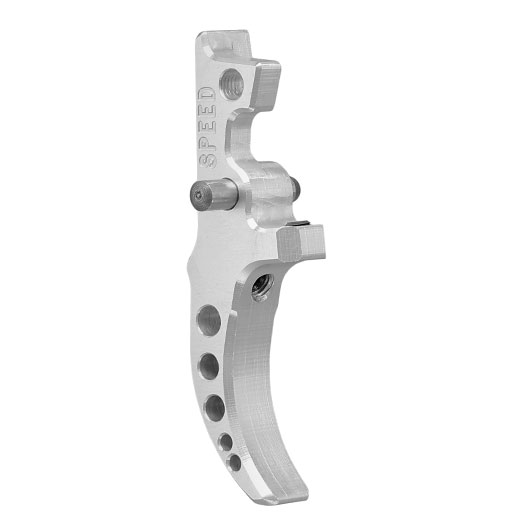Speed Airsoft M4 / M16 Standard Aluminium Tunable Abzug f. HPA-Systeme silber Bild 1