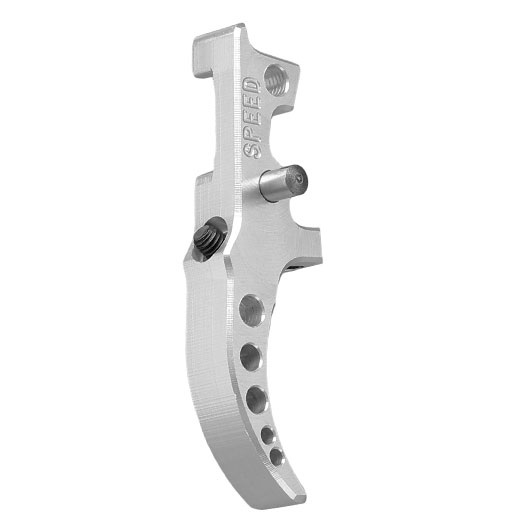 Speed Airsoft M4 / M16 Standard Aluminium Tunable Abzug f. HPA-Systeme silber Bild 2