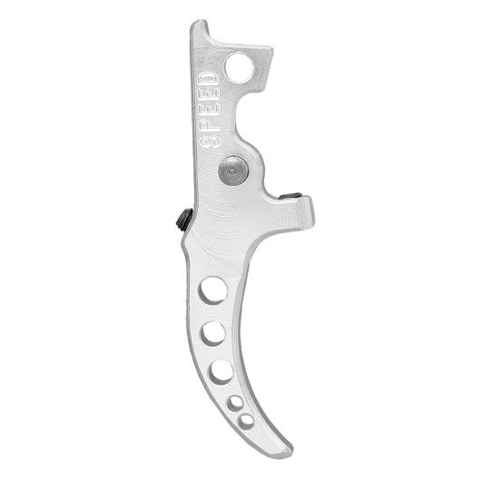 Speed Airsoft M4 / M16 Standard Aluminium Tunable Abzug f. HPA-Systeme silber Bild 5