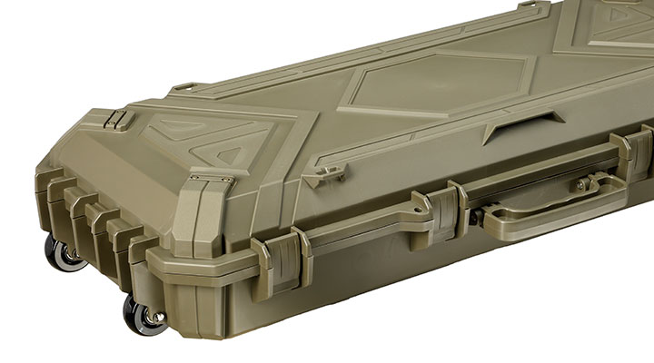 SRC Rainproof Hard Case Waffenkoffer / Trolley 97 x 40 x 16 cm Waben-Schaumstoff Ranger Green Bild 10