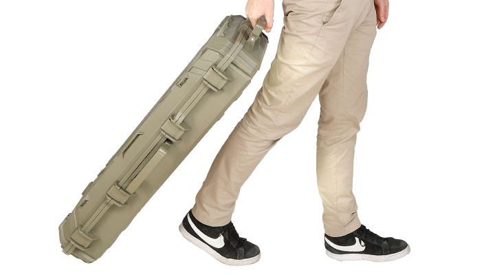 SRC Rainproof Hard Case Waffenkoffer / Trolley 97 x 40 x 16 cm Waben-Schaumstoff Ranger Green Bild 11