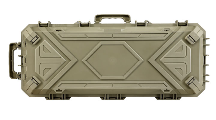 SRC Rainproof Hard Case Waffenkoffer / Trolley 97 x 40 x 16 cm Waben-Schaumstoff Ranger Green Bild 2