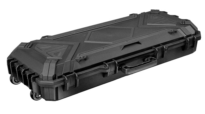 SRC Rainproof Hard Case Waffenkoffer / Trolley 97 x 40 x 16 cm Waben-Schaumstoff schwarz