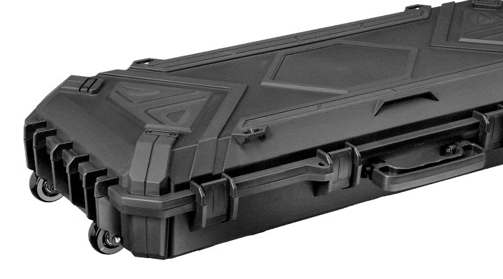 SRC Rainproof Hard Case Waffenkoffer / Trolley 97 x 40 x 16 cm Waben-Schaumstoff schwarz Bild 10