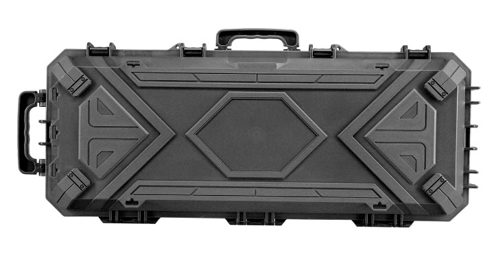 SRC Rainproof Hard Case Waffenkoffer / Trolley 97 x 40 x 16 cm Waben-Schaumstoff schwarz Bild 2