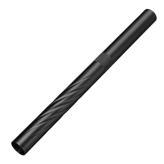 ICS CXP Tomahawk Aluminium Twisted Fluting Barrel Auenlauf 15 Zoll / 381 mm schwarz