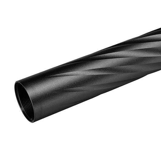 ICS CXP Tomahawk Aluminium Twisted Fluting Barrel Auenlauf 15 Zoll / 381 mm schwarz Bild 4