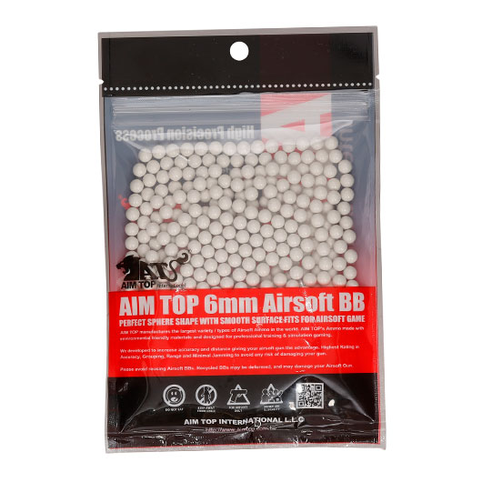 AIM Top High Precision 0.25g 500er Beutel weiss Bild 1