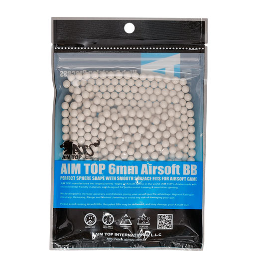 AIM Top High Precision BIO 0.40g 500er Beutel hellgrau Bild 1
