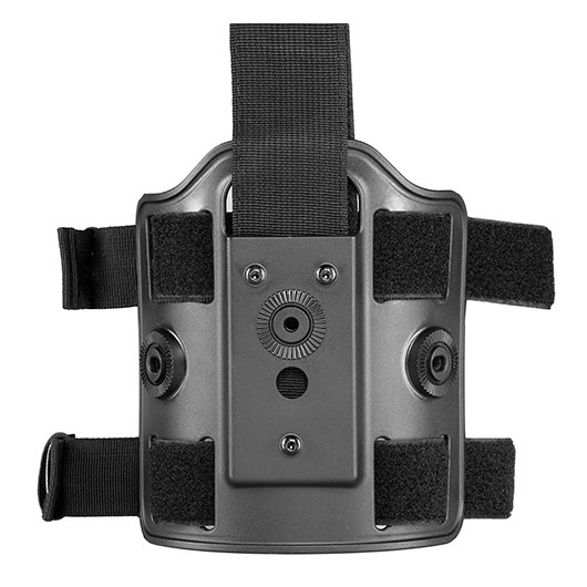 Nuprol Perfect Fit Holster Drop Leg Plate / Beinplattform schwarz Bild 5