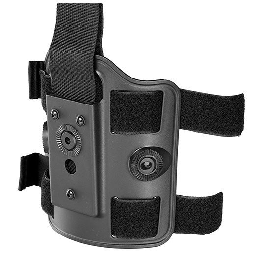 Nuprol Perfect Fit Holster Drop Leg Plate / Beinplattform schwarz Bild 6