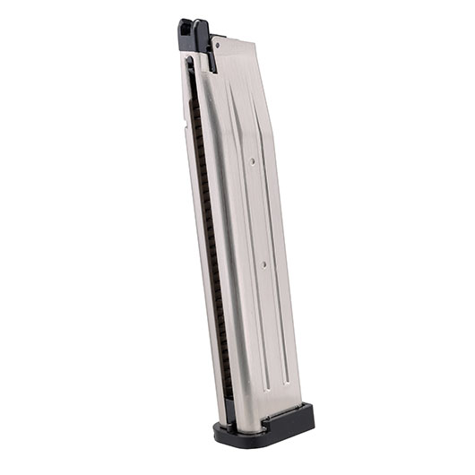 Echo1 Hi-Capa 4.3 / 5.1 TAP GBB Magazin 42 Schuss Extended Version silber - Softairgas Version