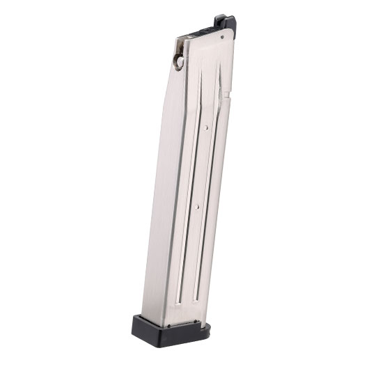 Echo1 Hi-Capa 4.3 / 5.1 TAP GBB Magazin 42 Schuss Extended Version silber - Softairgas Version Bild 1