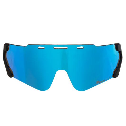 TRGear Wechselglas fr Tactical Shooting Goggle Schiebrille Glasfarbe blau-verspiegelt