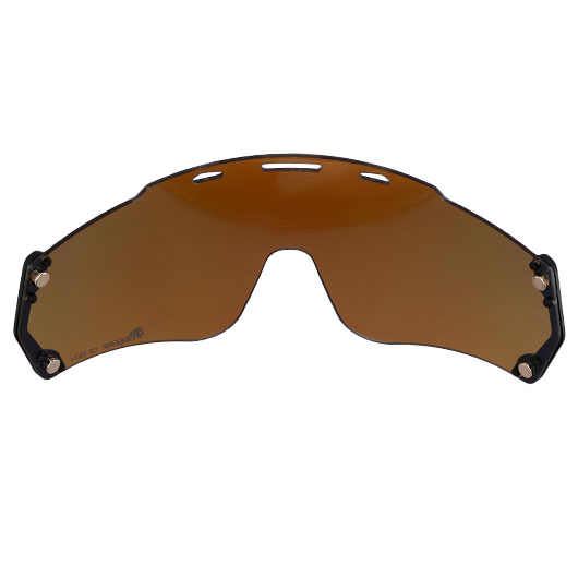 TRGear Wechselglas fr Tactical Shooting Goggle Schiebrille Glasfarbe blau-verspiegelt Bild 2