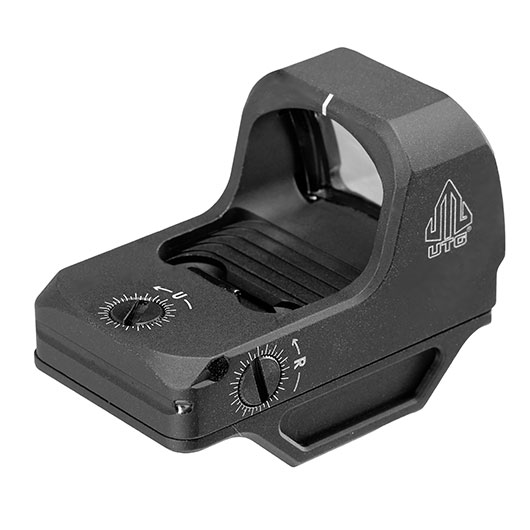 UTG OP3 Reflex Micro Dot Green 4 MOA Single-Dot LPZ inkl. Adaptive Base schwarz Bild 2