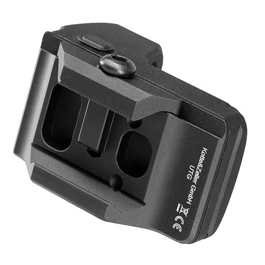 UTG OP3 Reflex Micro Dot Green 4 MOA Single-Dot LPZ inkl. Adaptive Base schwarz Bild 8